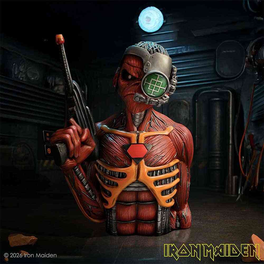 Nemesis Now Iron Maiden - Somewhere In Time Bust Beeld/figuur - Multicolours